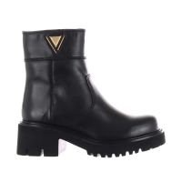 Gaudì tronchetto fedora in pelle da donna