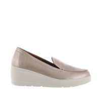 Geox mocassino ilde in pelle metal da donna