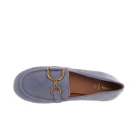 Geox mocassino palmaria in camoscio da donna