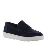 Geox mocassino spherica in camoscio da uomo