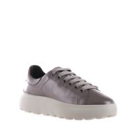Geox sneaker d spherica ec4.1 in pelle metal da donna