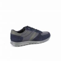 Geox sneaker damian b in pelle e suede da uomo