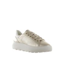 Geox sneaker ec4.1 in pelle metal da donna