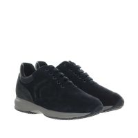 Geox sneaker happy h in suede da uomo