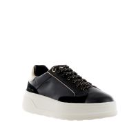 Geox sneaker spherica ecub-2 e in pelle da donna
