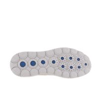 Geox sneaker spherica in maglia e pelle da uomo