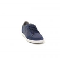 Geox sneaker walee a in canvas e suede da uomo