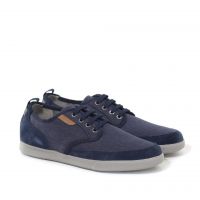 Geox sneaker walee b in canvas e suede da uomo