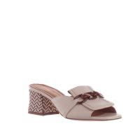 Gianmarco sorelli sabot in pelle da donna