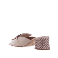 Gianmarco sorelli sabot in pelle da donna