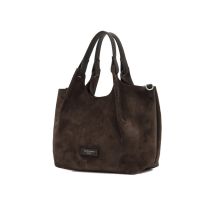 Gianni chiarini borsa a mano dua medium in camoscio da donna
