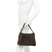 Gianni chiarini borsa a mano penelope small in camoscio da donna