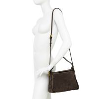 Gianni chiarini borsa a mano penelope small in camoscio da donna