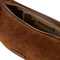 Gianni chiarini borsa a spalla aisha in camoscio da donna