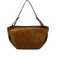 Gianni chiarini borsa a spalla bloom in camoscio  da donna