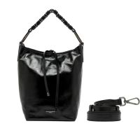 Gianni chiarini borsa a spalla eliana in pelle lucida da donna