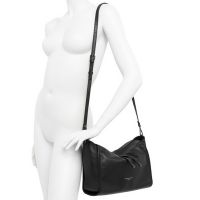 Gianni chiarini borsa a spalla janis in pelle martellata da donna