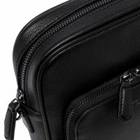 Gianni chiarini borsa a tracolla florence in pelle martellata da uomo
