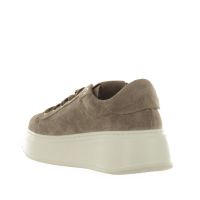 Gio+ sneaker in camoscio con dettaglio gioiello da donna