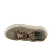 Gio+ sneaker in camoscio con dettaglio gioiello da donna