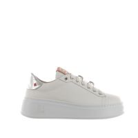 Gio+ sneaker in pelle con accessorio gioiello da donna