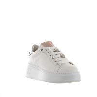 Gio+ sneaker in pelle con accessorio gioiello da donna