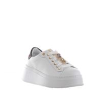 Gio+ sneaker in pelle con accessorio gioiello da donna