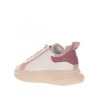 Gio+ sneaker in pelle e camoscio da donna