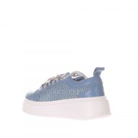 Gio+ sneaker in pelle intrecciata intrecciata da donna