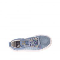 Gio+ sneaker in pelle intrecciata intrecciata da donna