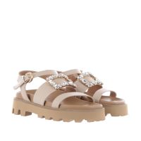 Giolikho sandalo in nappa con fibbia gioiello da donna