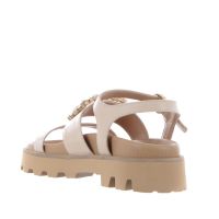 Giolikho sandalo in nappa con fibbia gioiello da donna