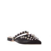 Gold&gold sabot in pelle con borchie da donna