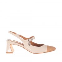 Gold&gold scarpa bianco pelle   da donna