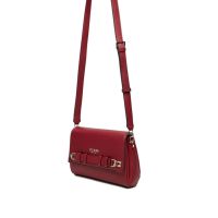 Guess crossbody gregoria flap in similpelle saffiano da donna