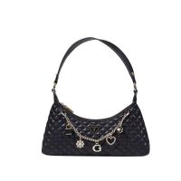 Guess everlee top zip shoulder bag da donna
