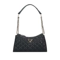Guess giully top zip shoulder bag da donna