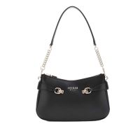 Guess lorelei top zip shoulder bag da donna