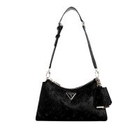 Guess shoulder bag cresidia top zip in similpelle logata da donna