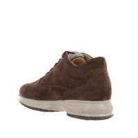 Hogan interactive in camoscio con h in strass da donna