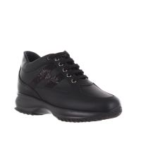 Hogan interactive in pelle con micropaillettes da donna