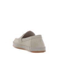 Hogan mocassino h683 in camoscio da uomo