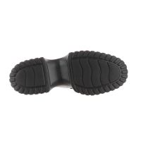 Hogan mocassino platform h-stripes in pelle da donna