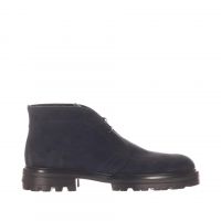 Hogan polacchino h673 allacciato 2 fori in camoscio da uomo