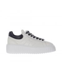 Hogan sneaker h-stripes in nappa da donna