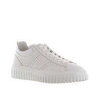 Hogan sneaker h-stripes in pelle da uomo