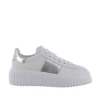 Hogan sneaker h-stripes in pelle da donna