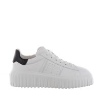 Hogan sneaker h-stripes in pelle da donna