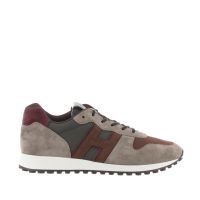 Hogan sneaker h383 in suede da uomo