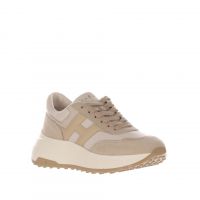 Hogan sneaker hi-fi in camoscio da donna